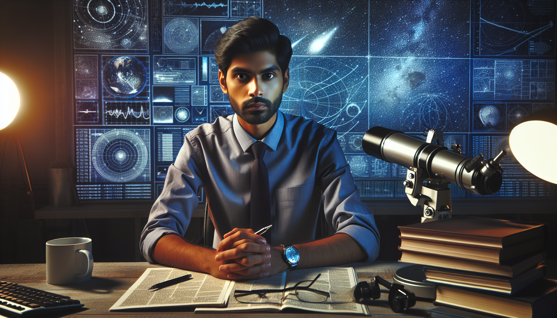 Skywatcher Tackles Astronomy Challenges
