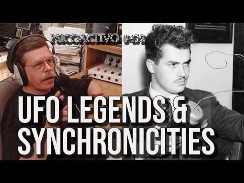 AI Art Bell Discusses UFO Disclosure on Psicoactivo