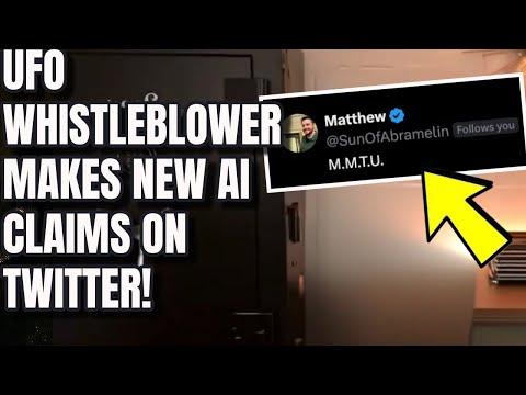 UFO Whistleblower Matthew Brown Joins Twitter