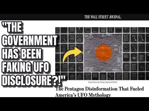 WSJ Report: Gov't Allegedly Fakes Alien Retrievals