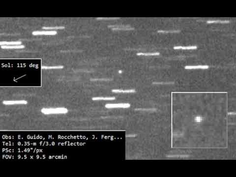 New Interstellar Object A11pl3Z Enters Solar System