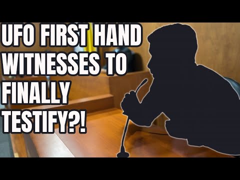 Upcoming UAP Hearing: First Hand Witnesses to Testify