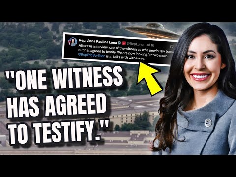 Rep Luna's Whistleblower Update: UFO Testimonies Loom