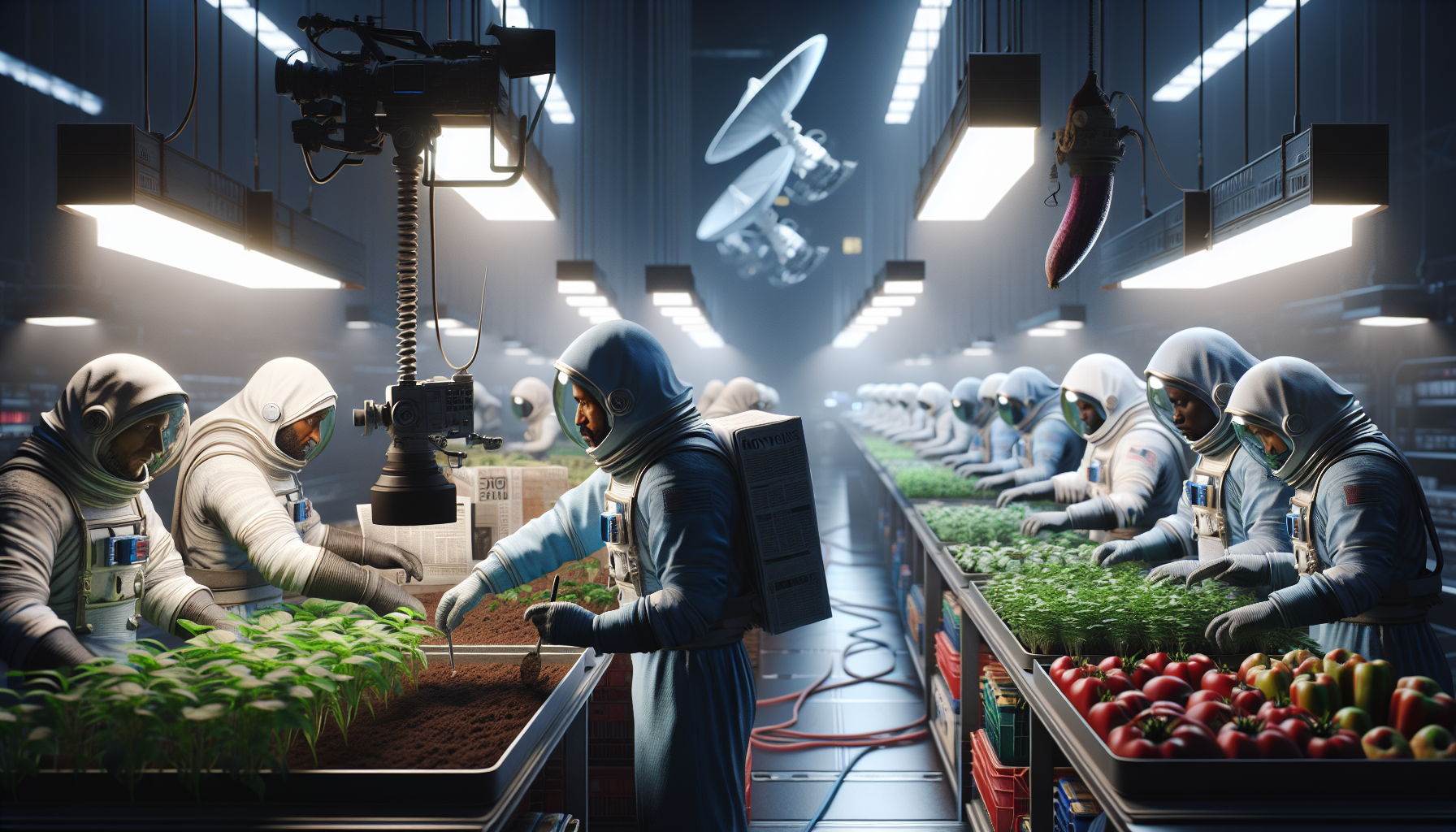 Space Farming: Astronauts Grow Fresh Food on ISS