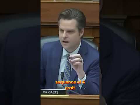 Congressman Gaetz Discusses UFO Sighting at Air Base