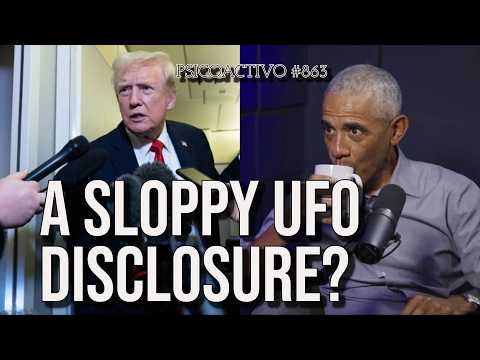 Trump Hints at UFO Disclosure